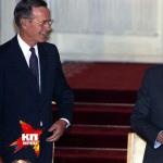 Meeting between Gorbachev and Bush in Malta, START agreements
