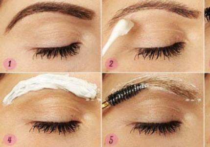 Ways to lighten eyebrows