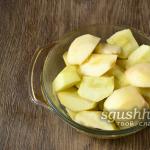 Maitsev magustoit - õuna sambuca Sambuca magustoidu retseptid 1 portsjoniks