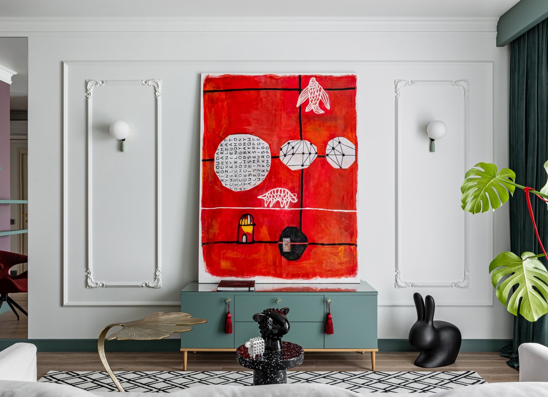 Как оформить акцентную стену в квартире?