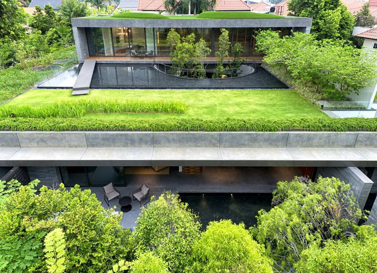 Зеленая крыша – новый тренд в строительстве